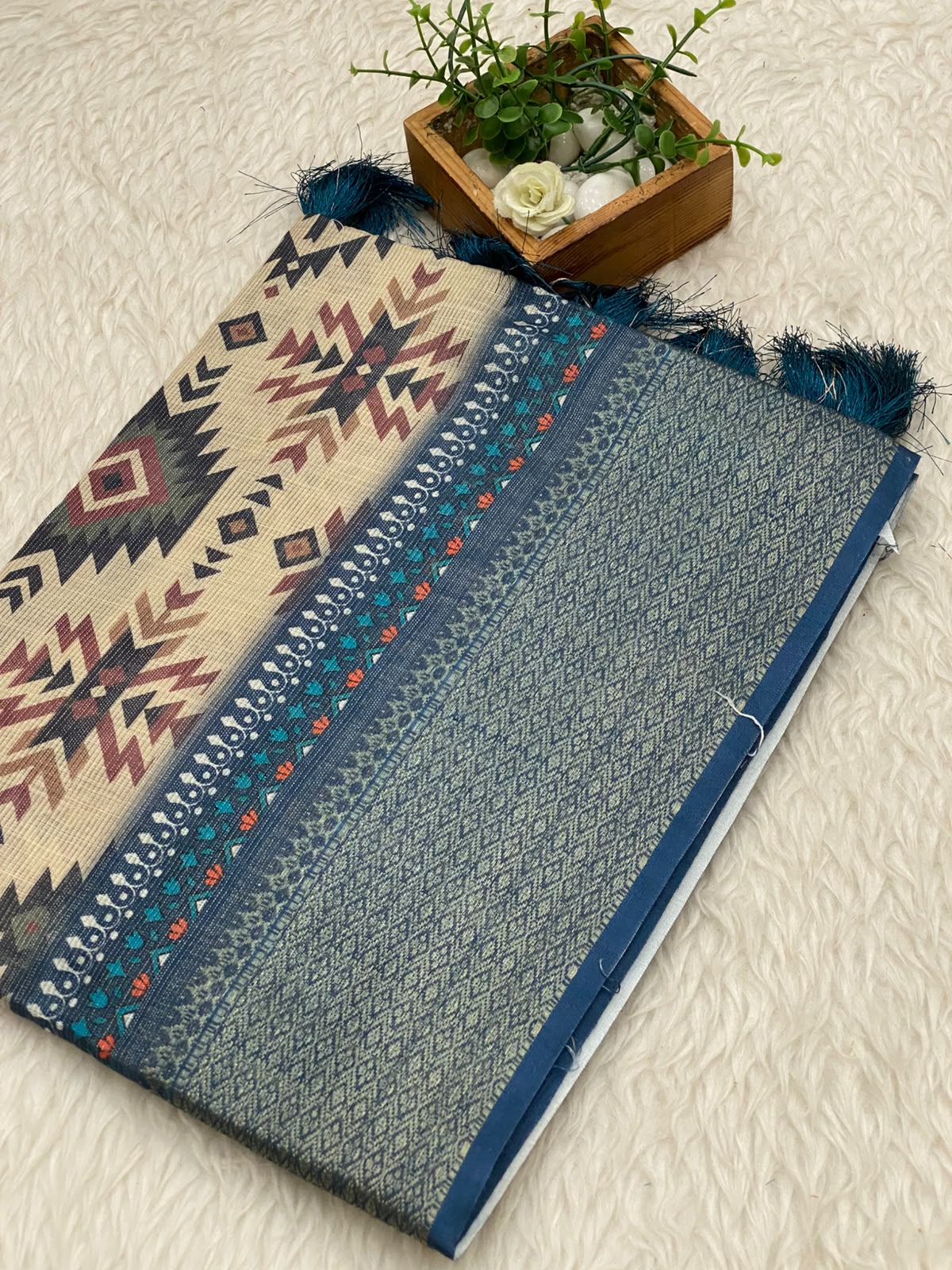 Kota Net Digital Print Saree