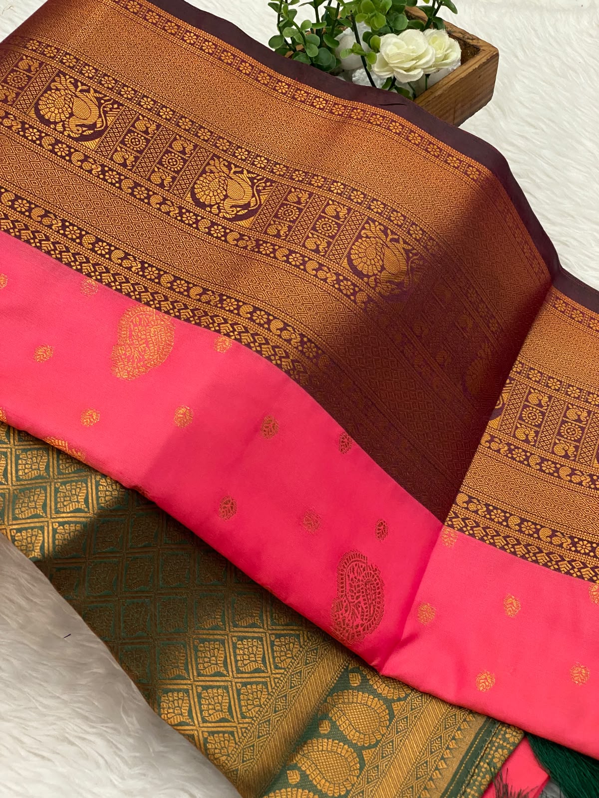 Premium kanchi Soft Silk Saree - Vol4