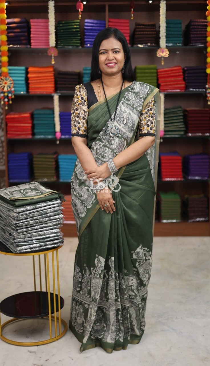 Chanderi Sico Sarees