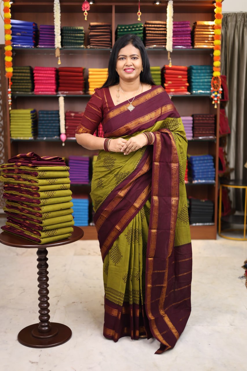 Sungudi Cotton Sarees - vol1