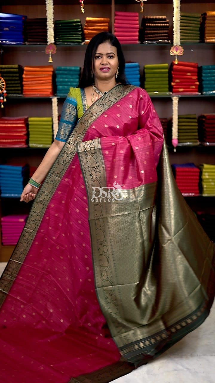 Munga Tussar Silk Sarees