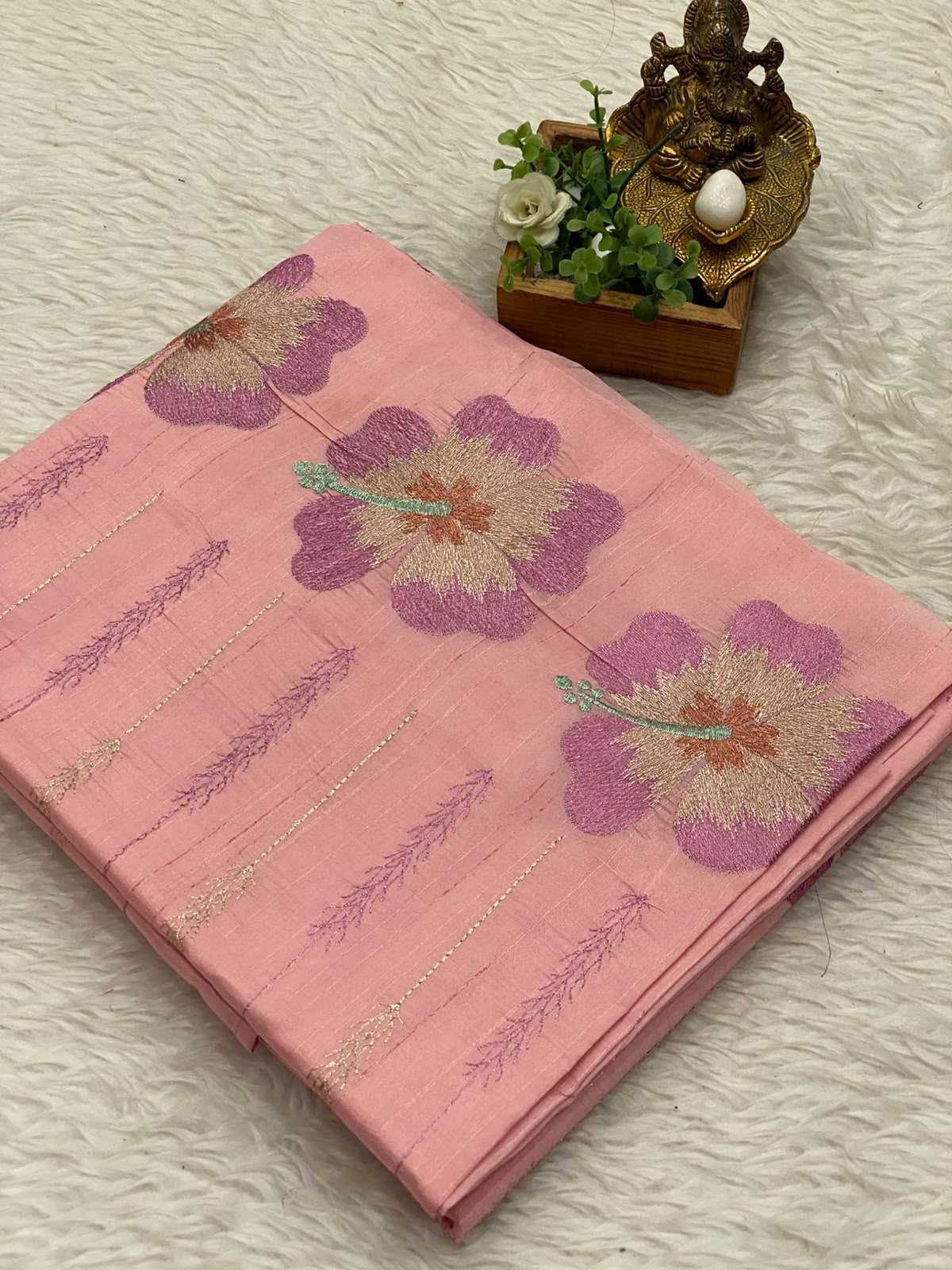 Semi Tussar Saree