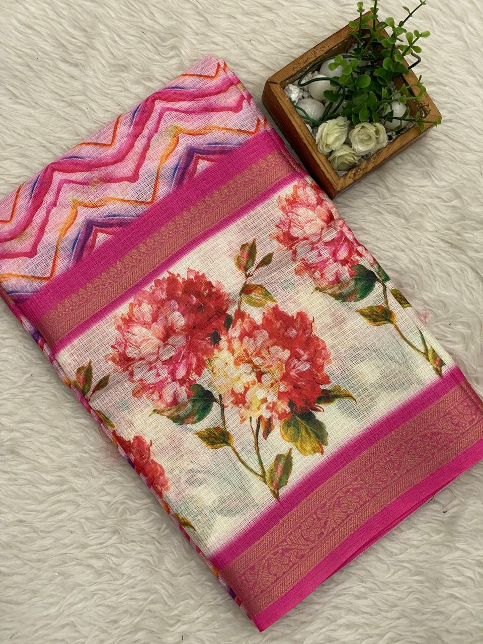 Manipuri Kota Net Saree