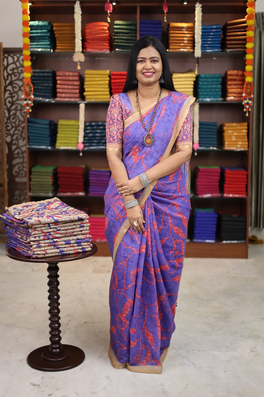 Linen Cotton Saree - Vol3