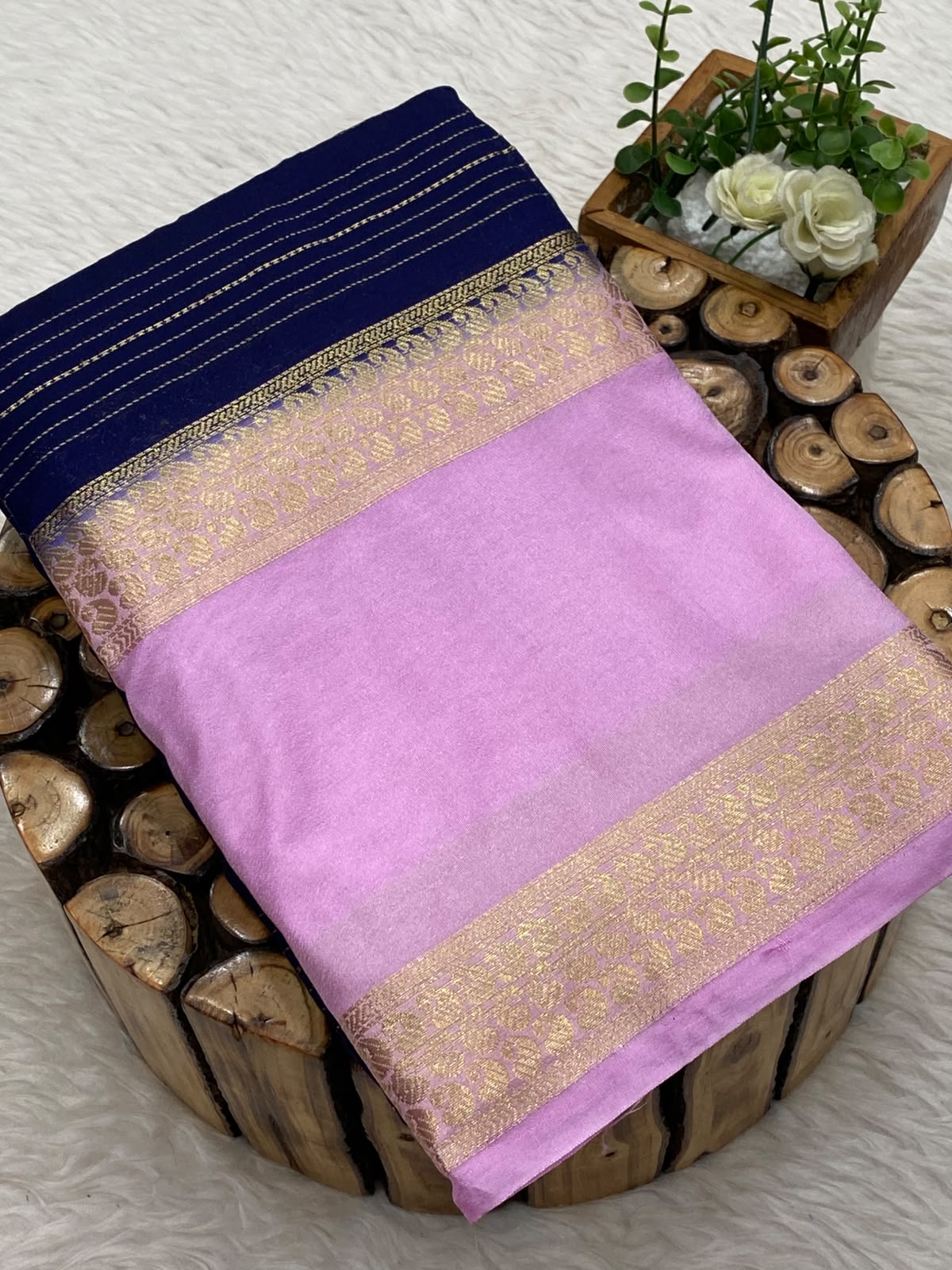 Viscose Crepe Silk Sarees -vol1