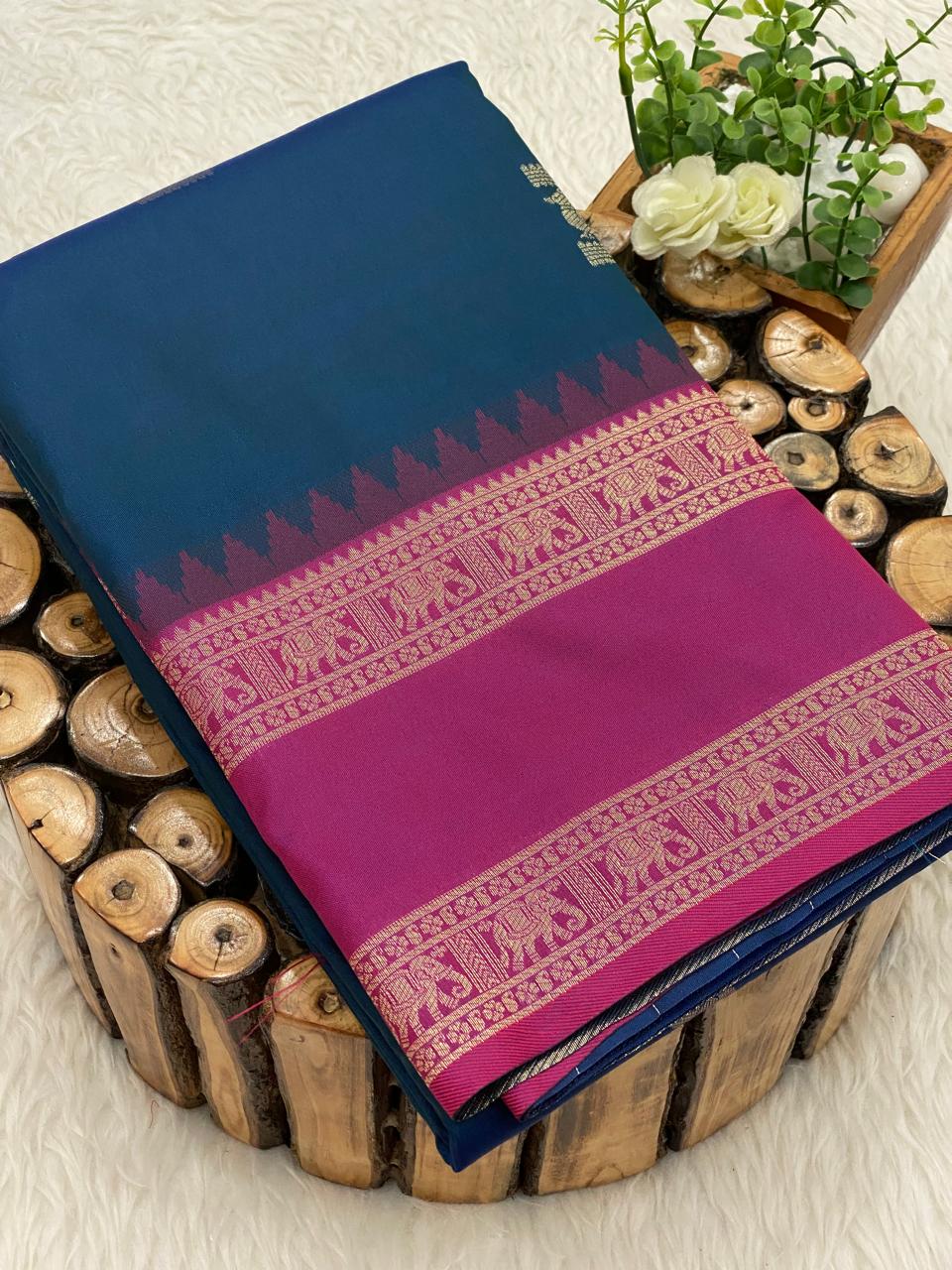 Premium Kanchi soft silk saree - vol3