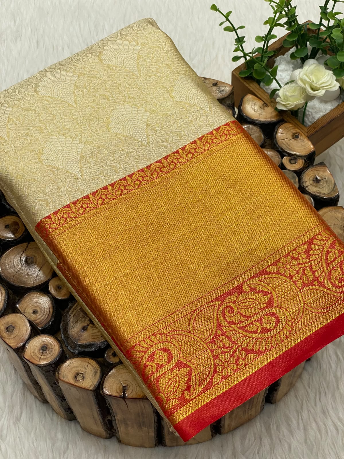 Kanchi Tissue Bridal Sarees - vol2