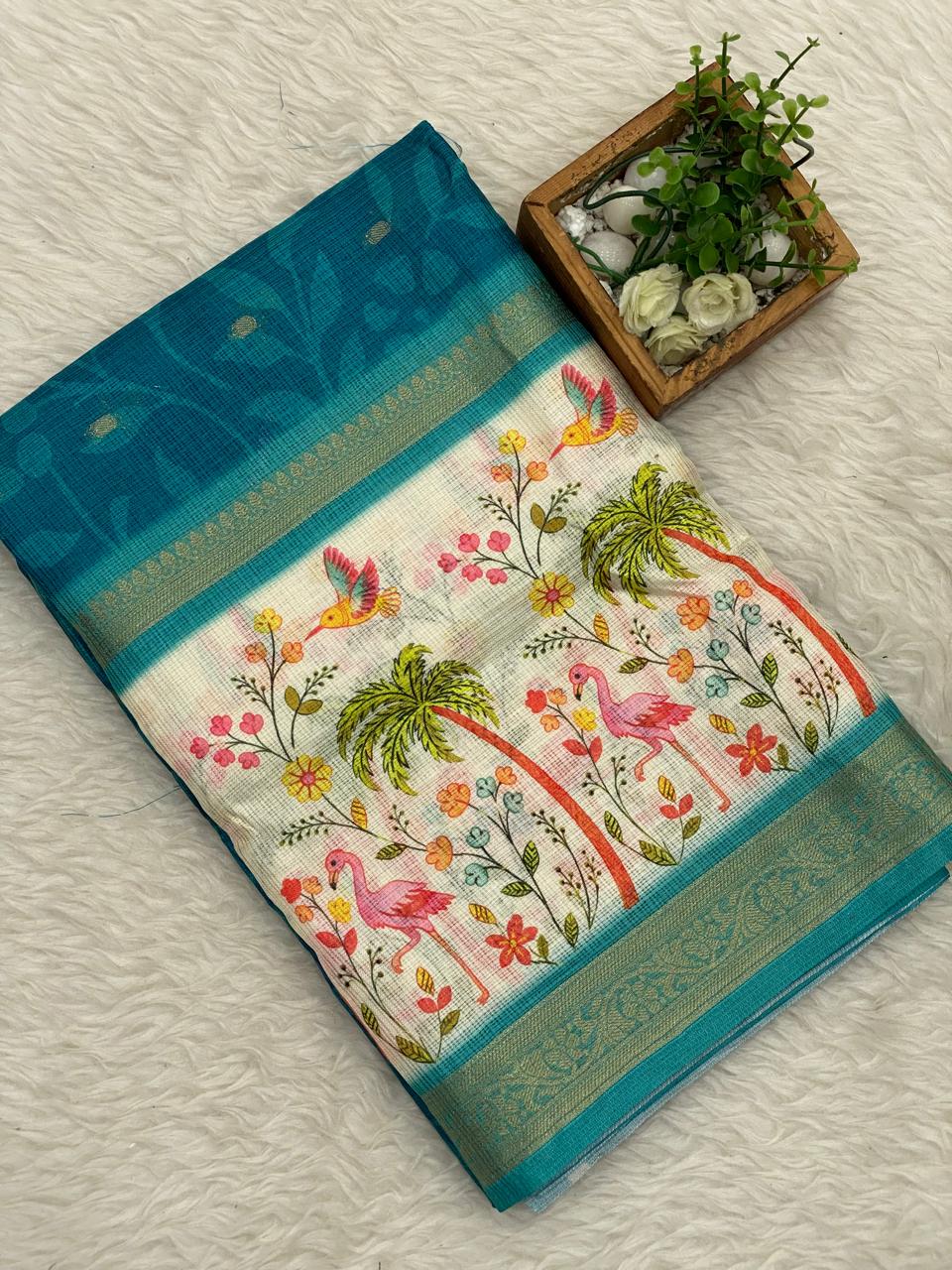 Kota Net Cotton Saree