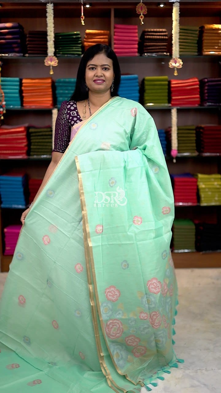 Mul Chanderi Saree