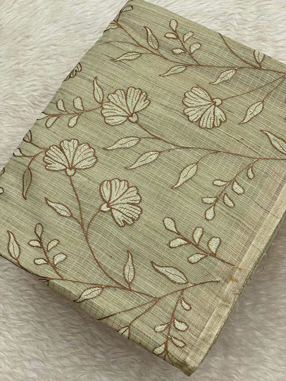 Matka Tussar Sarees