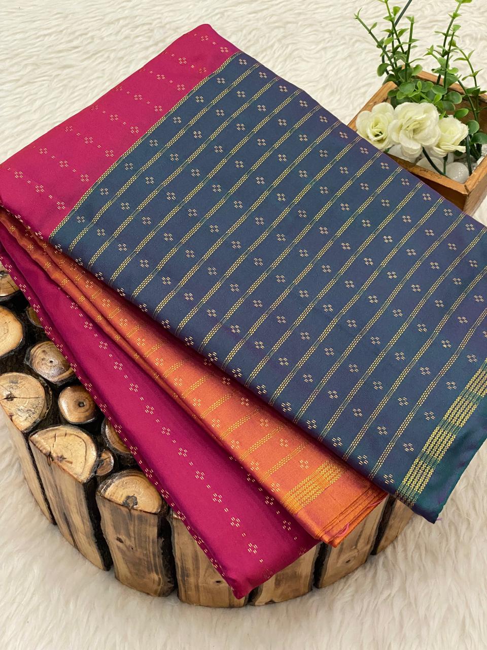 Arani Vairaooshi Bridal Soft Silk Saree