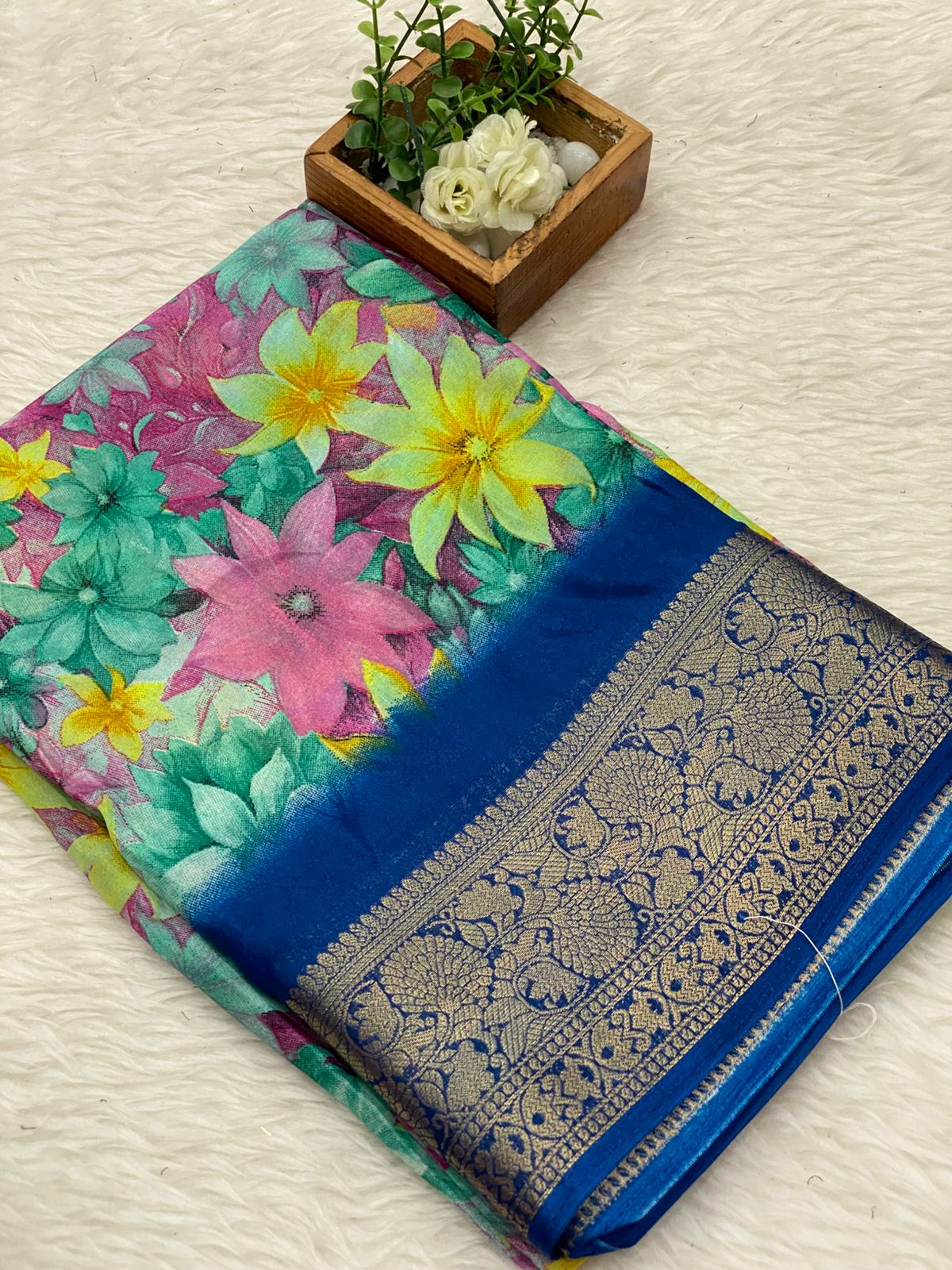 Dola Chiffon Silk Sarees