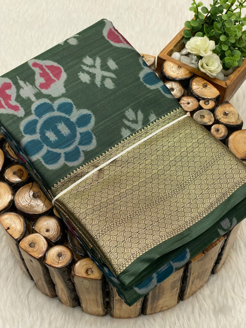 Bridal Printed Silk Sarees
