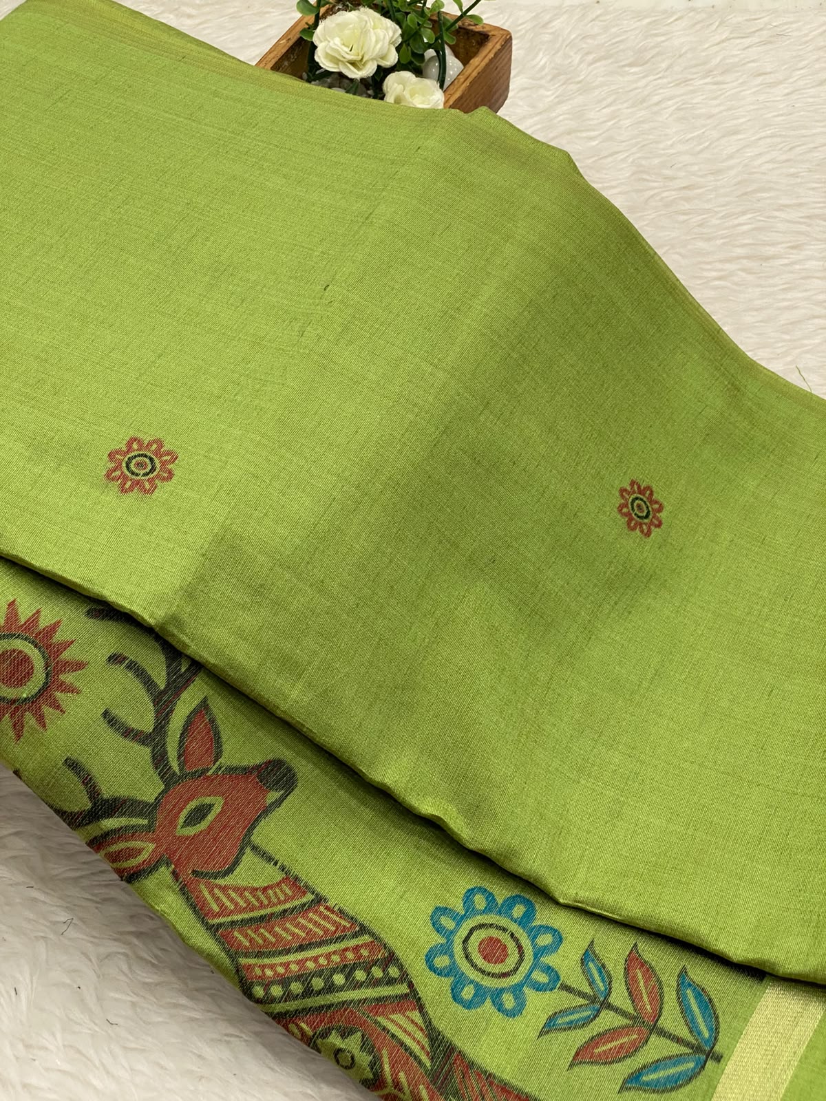 Mul Chanderi Saree