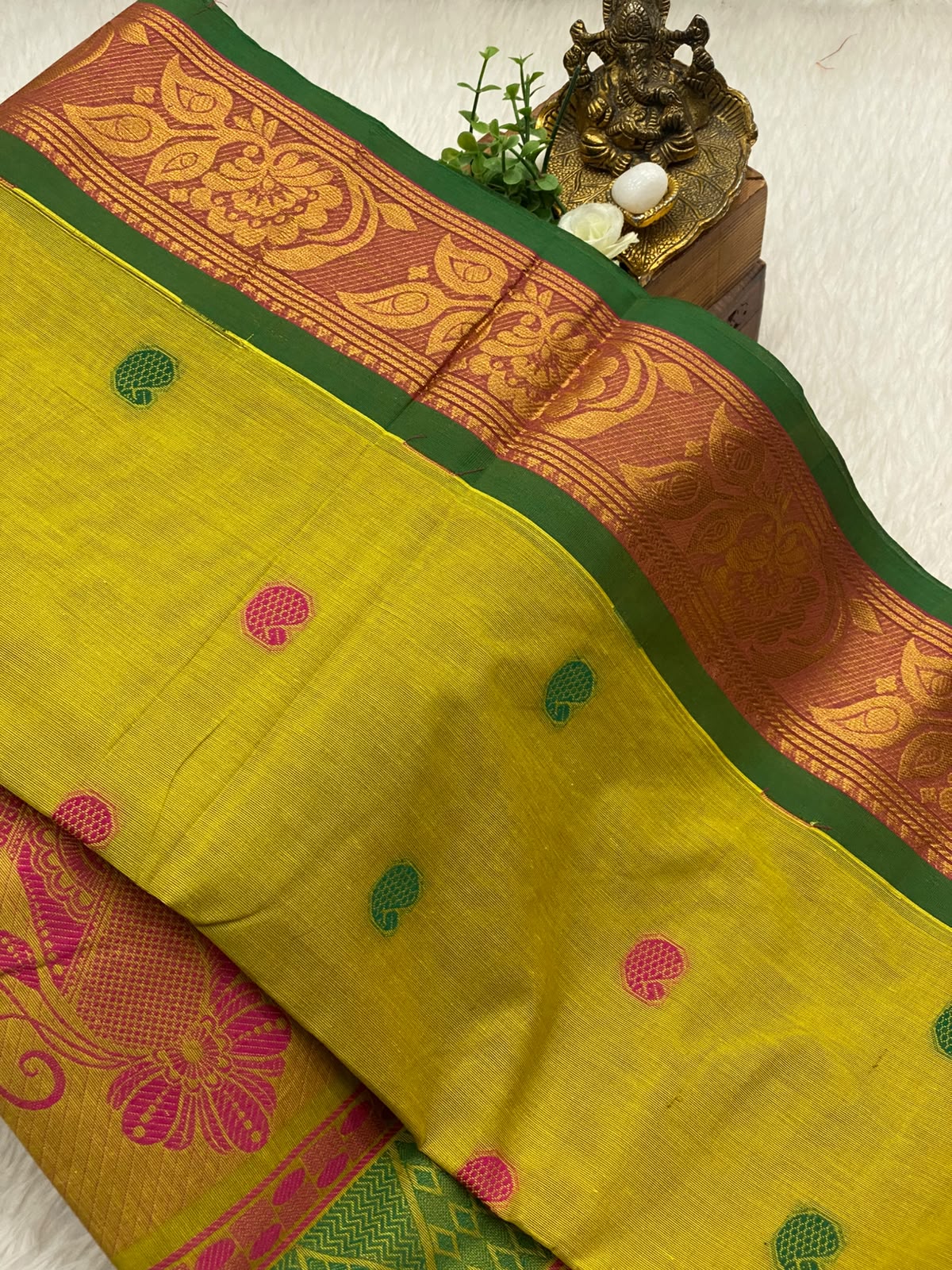 Kanchi Cotton Saree