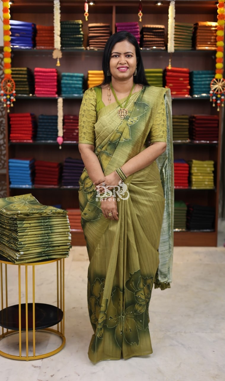 Semi Tussar Saree