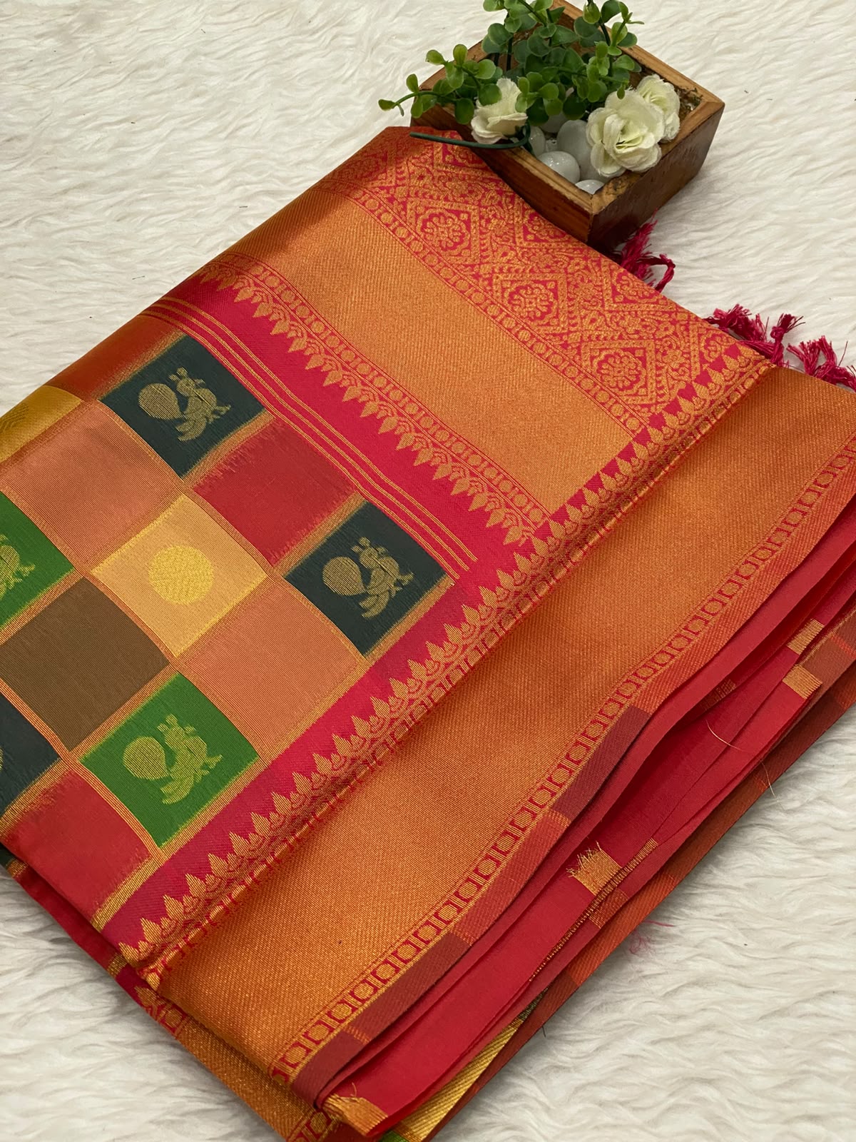 Paalum Pazhamum Silk Saree
