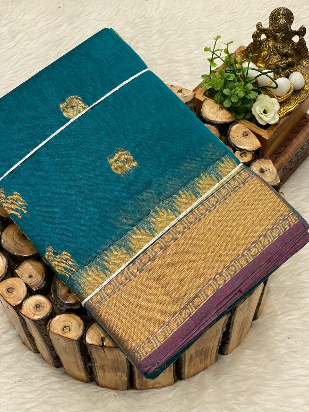 Kanchi Cotton Saree
