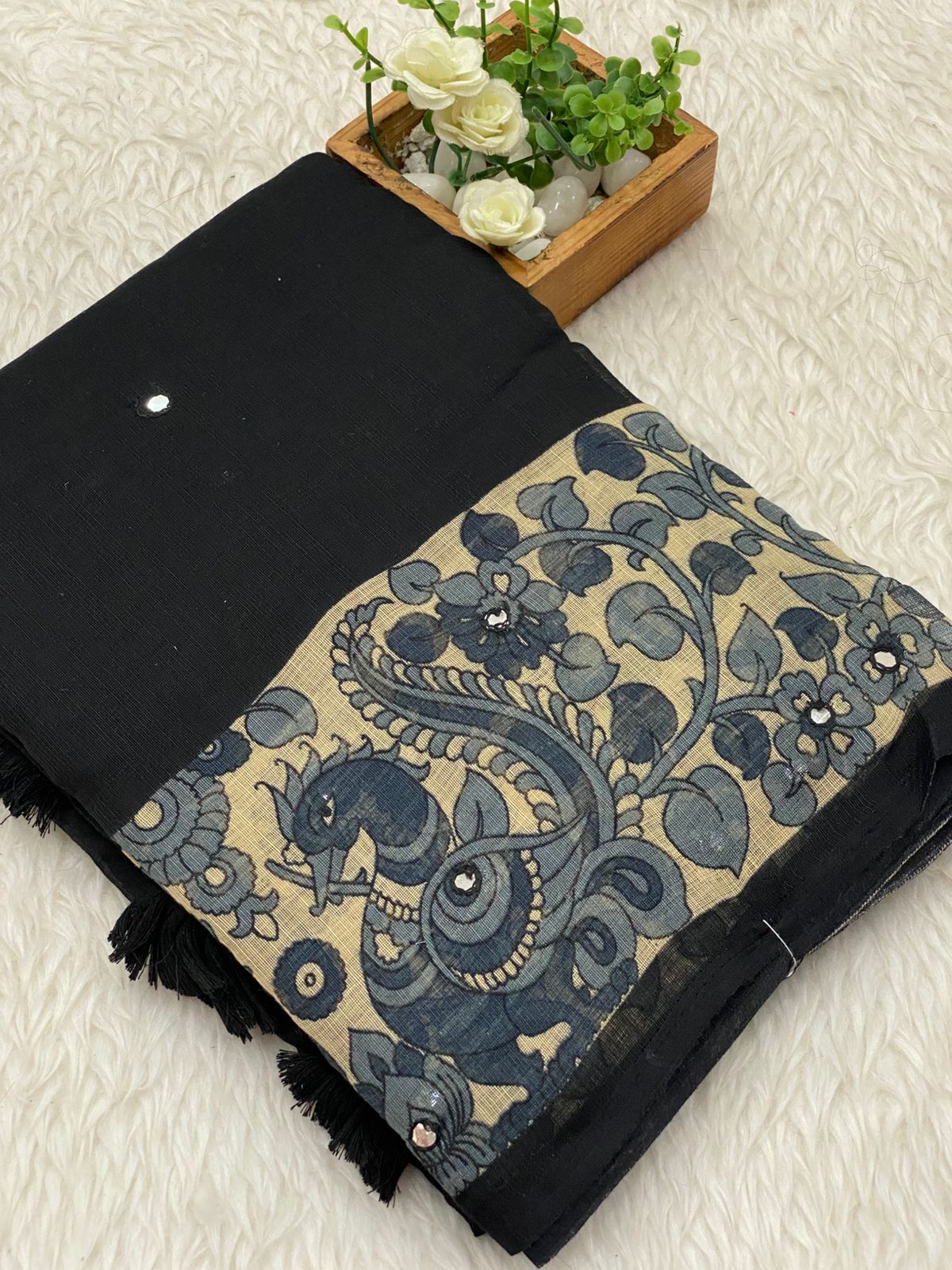 Linen Cotton Sarees-vol1