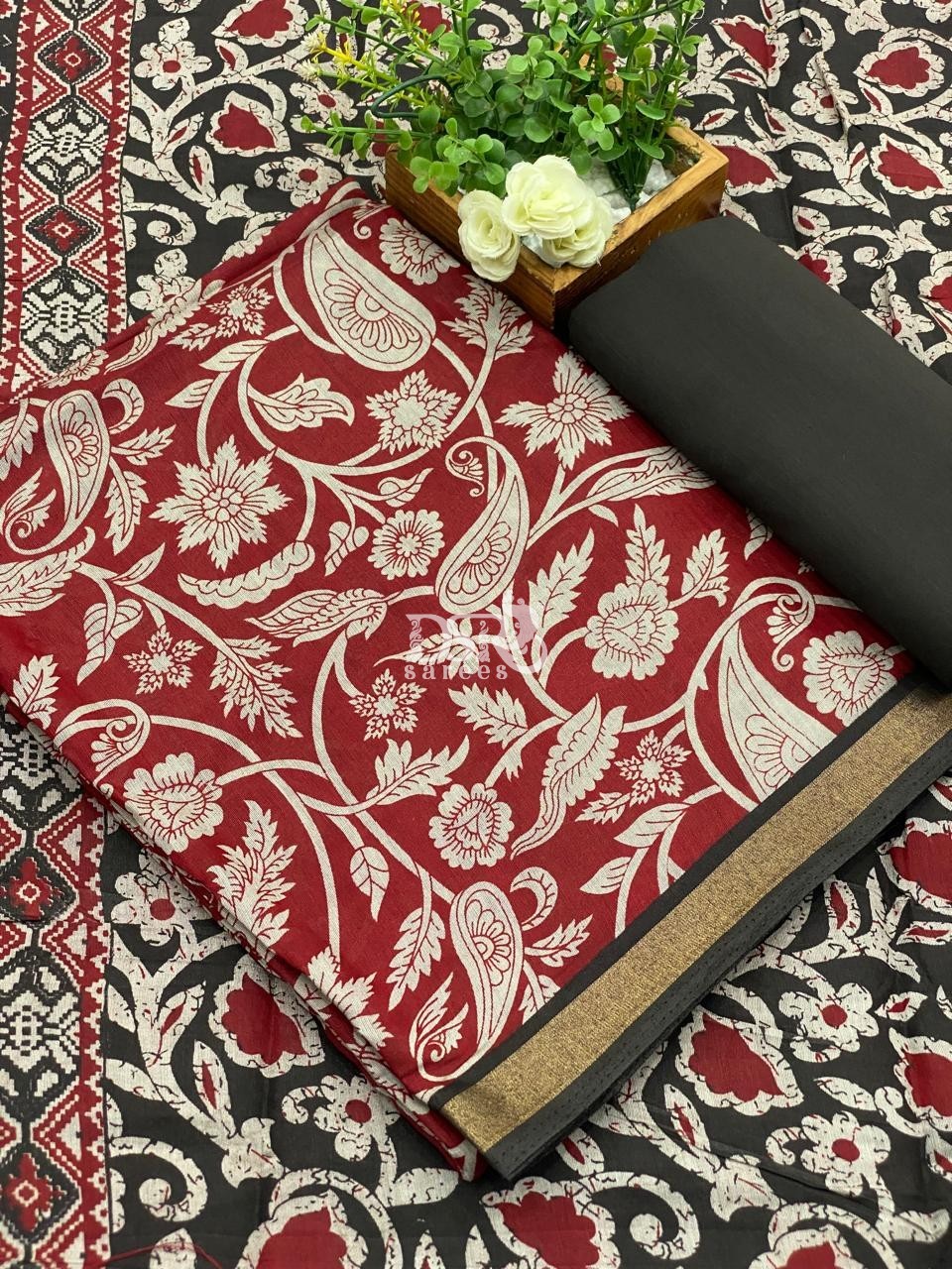 Semi Patola Silk salwar