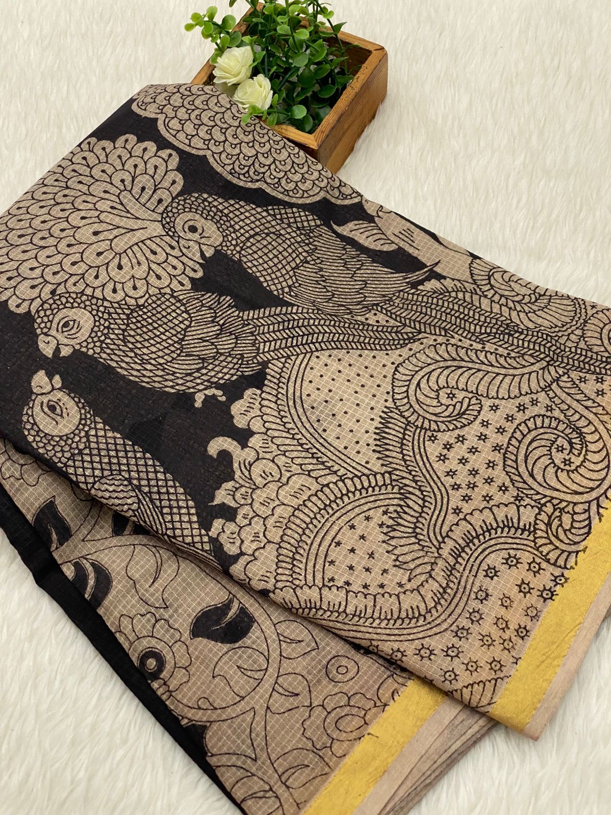 Kota Cotton Sarees with Zari