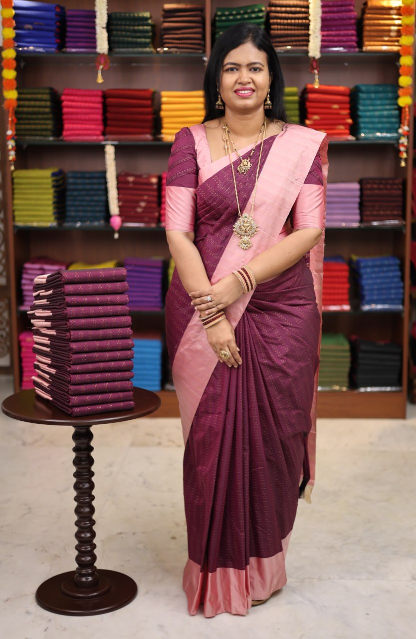 Arani Vairaooshi Soft Silk Saree