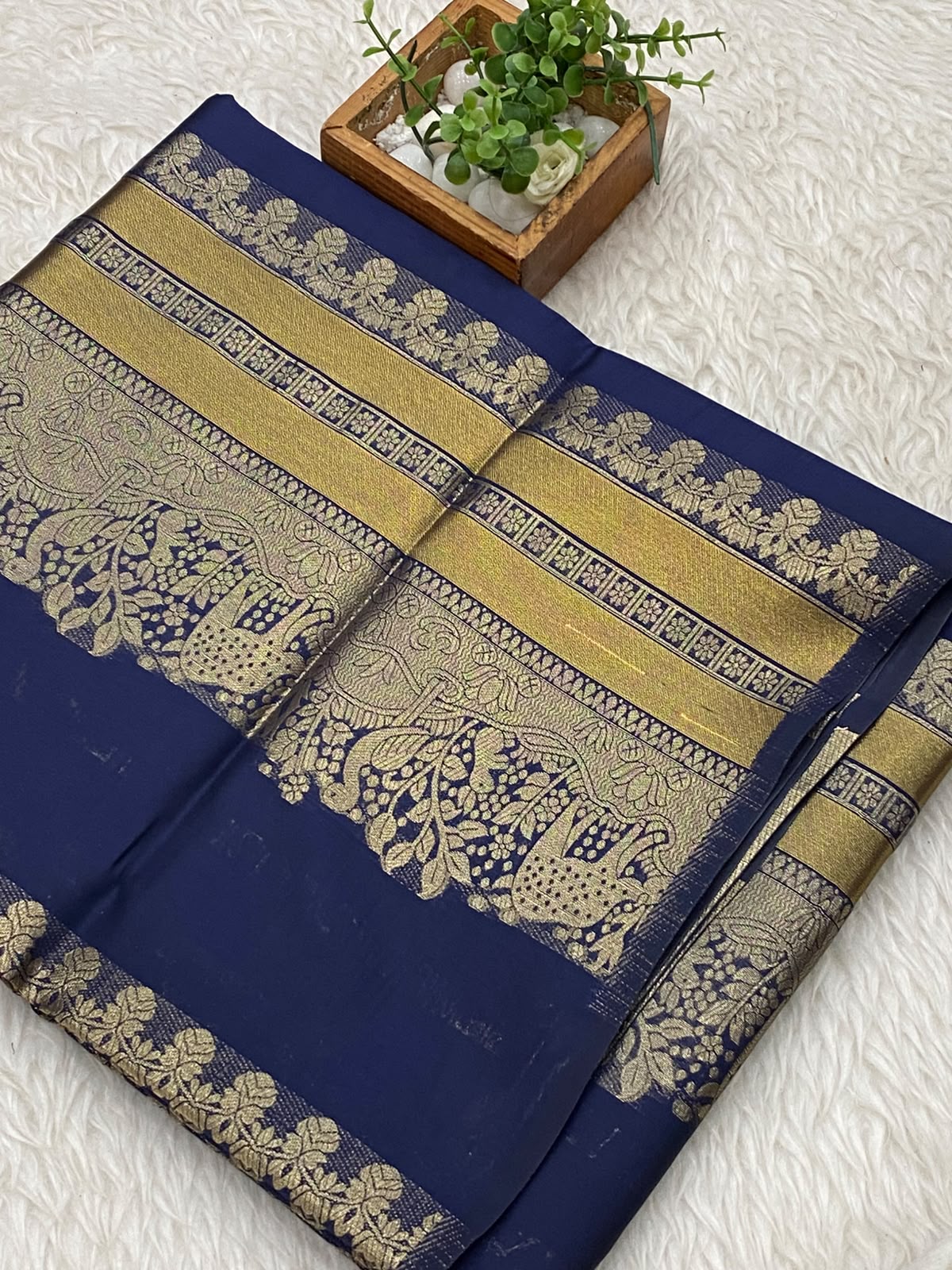 Banarasi Semi Katan Bridal Saree