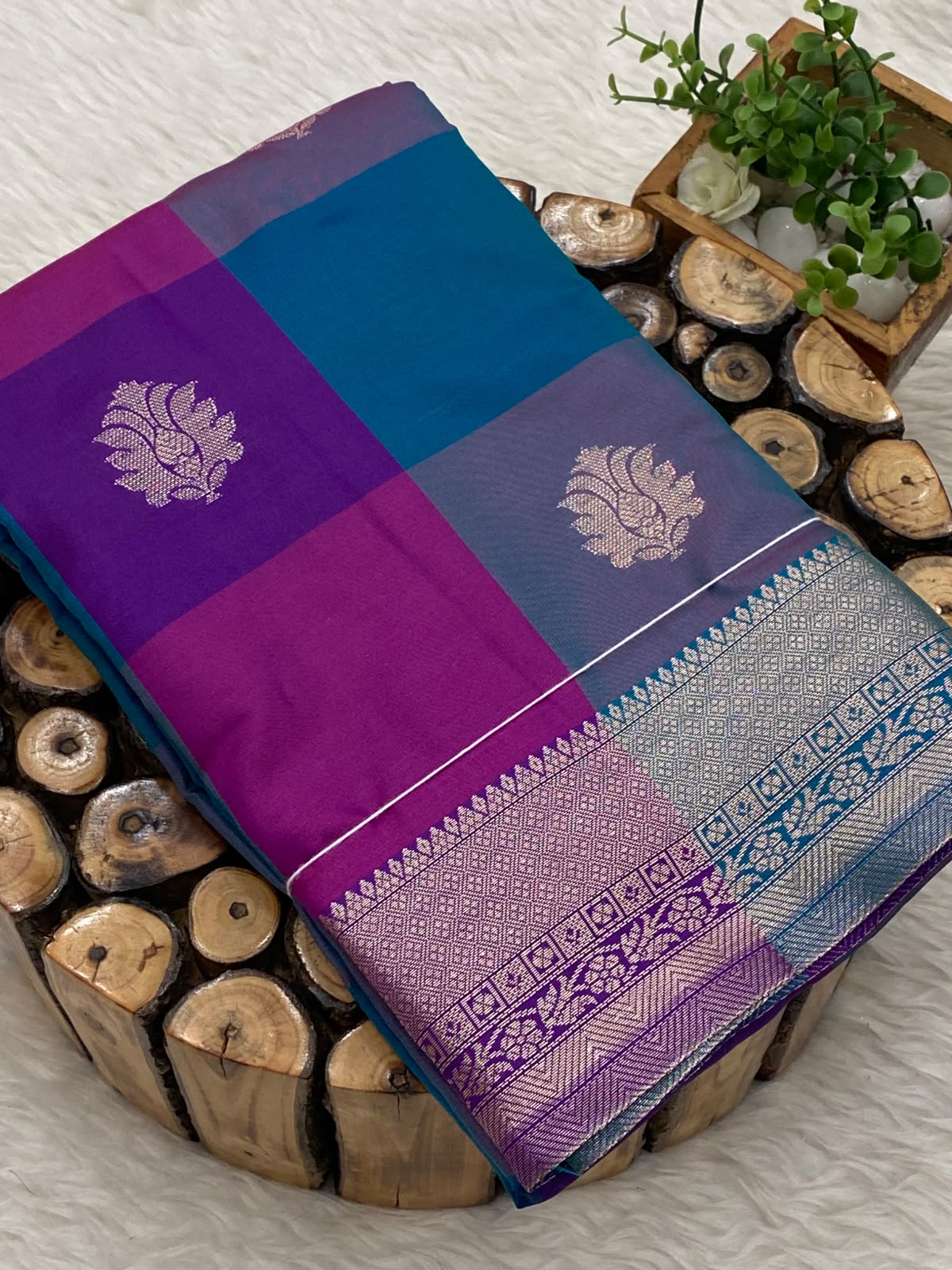 Paalum Pazhamum Katan Bridal Saree