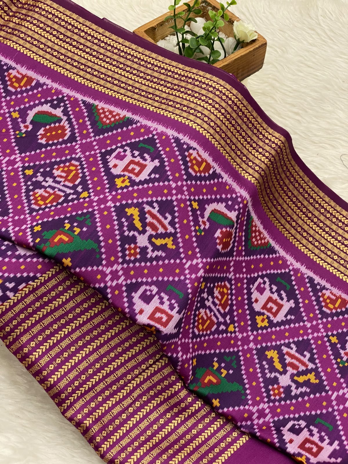 Patola Tussar Sarees