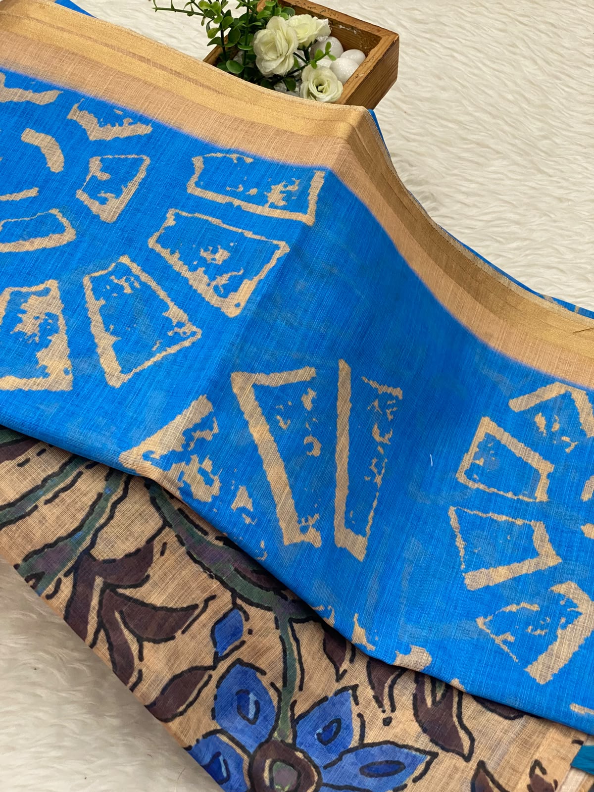 Linen Cotton Saree - Vol3