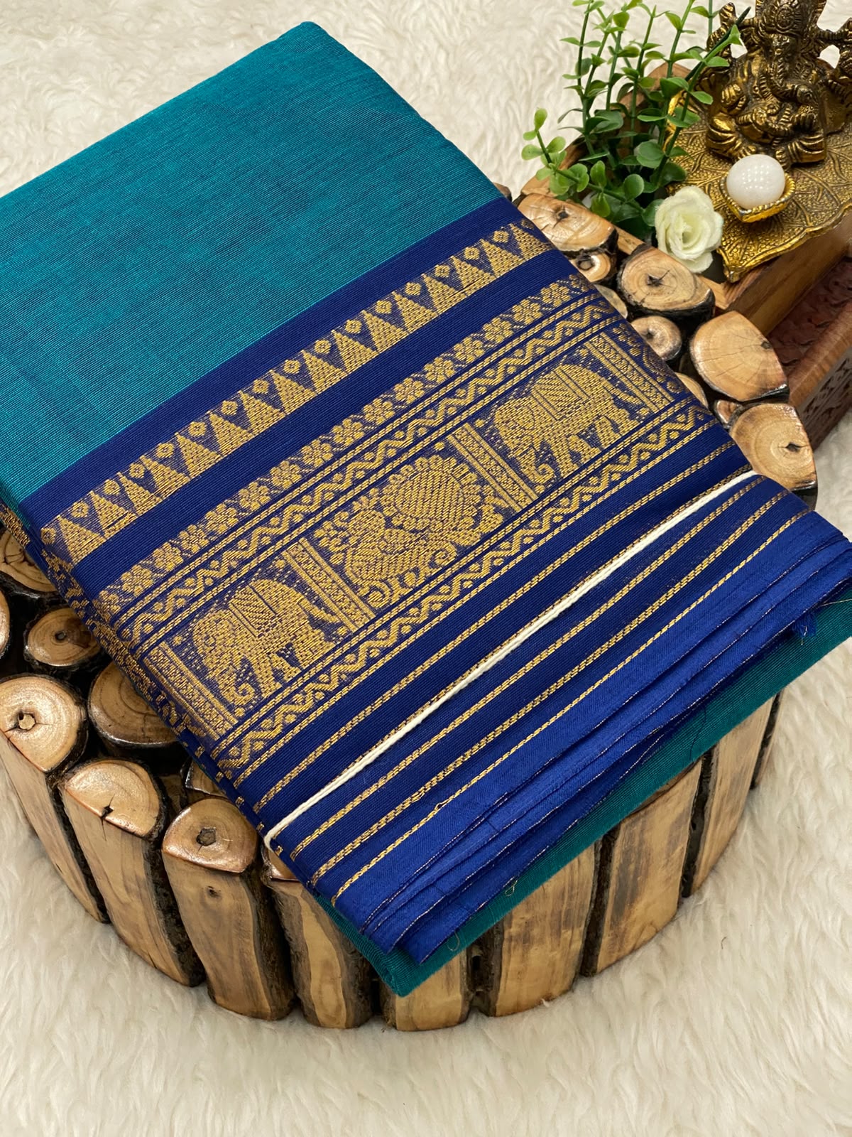 Chettinadu Cotton Sarees W/B-vol1