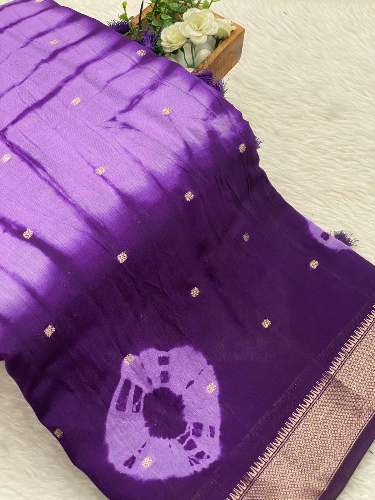 Bhandhini Dupion Silk Sarees