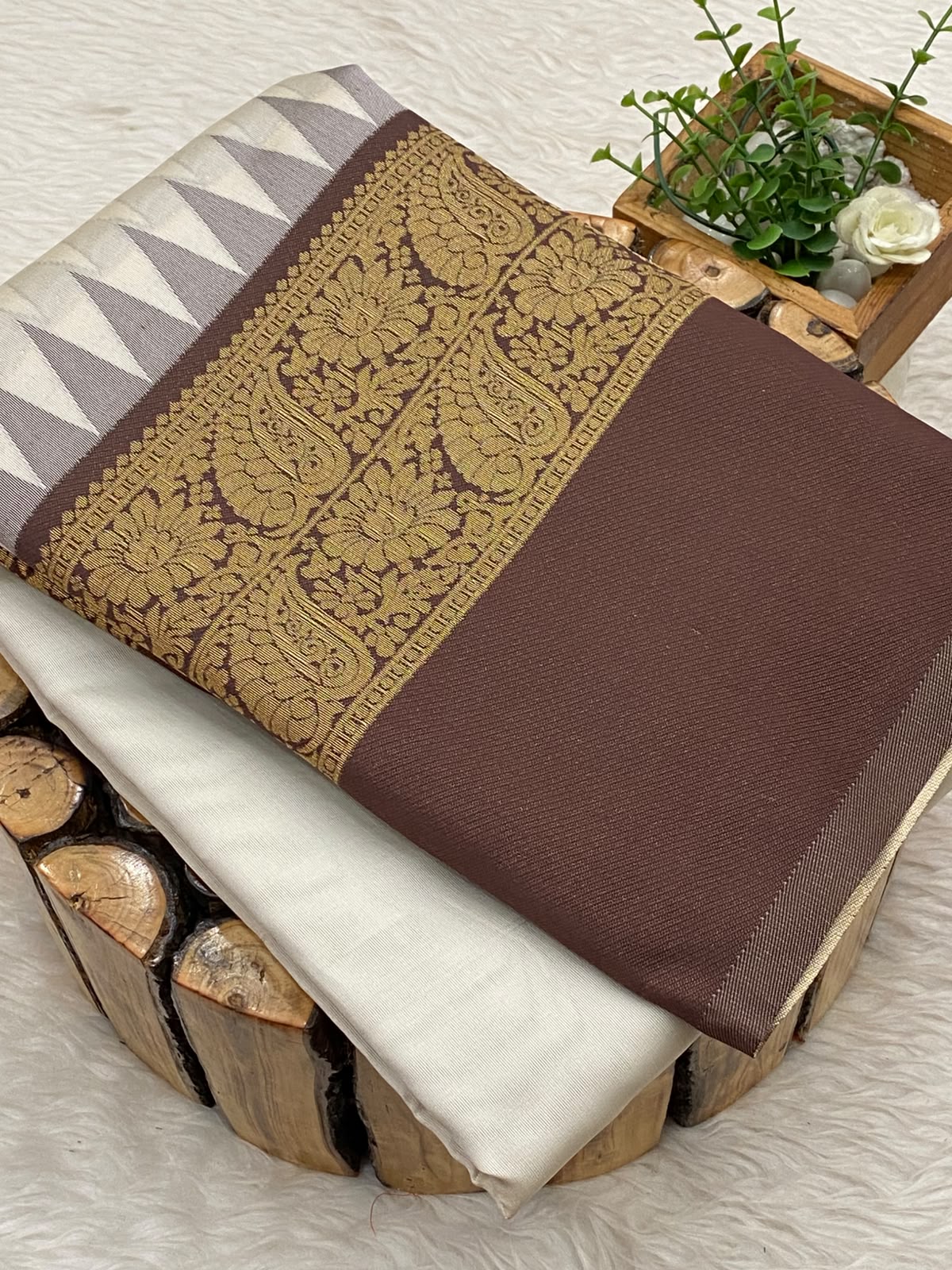 Premium Kanchi Ikkat  Sarees