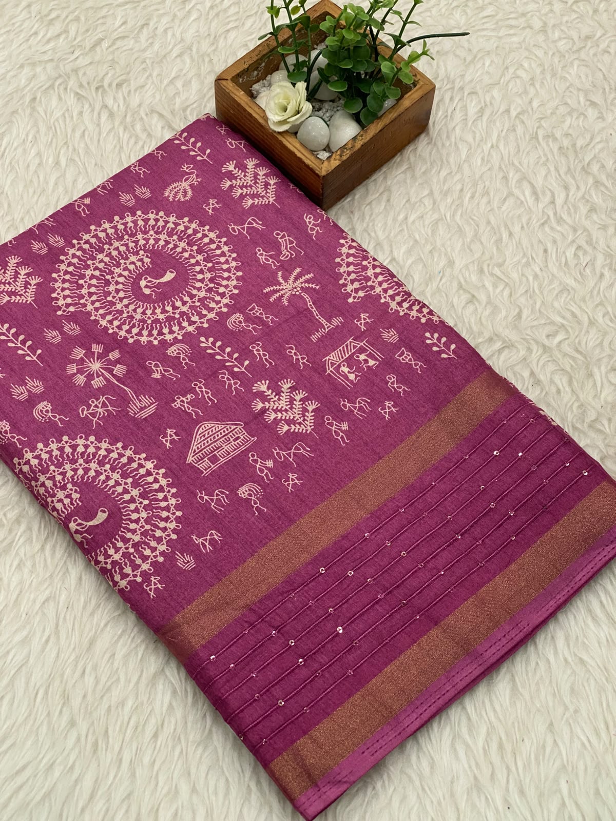 Iconic Border Sequence Sarees
