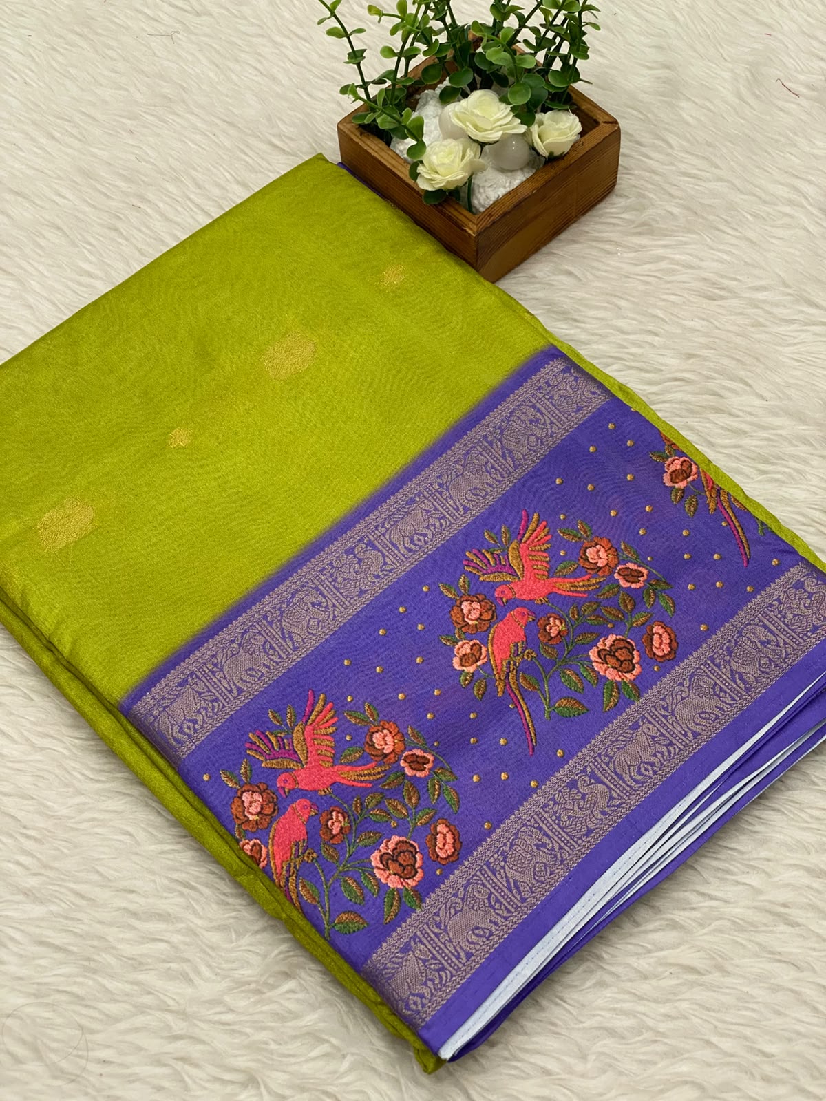 Semi Dola Silk Sarees
