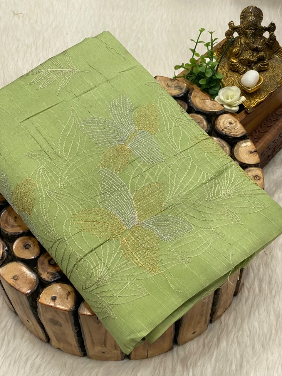 Semi Tussar Saree