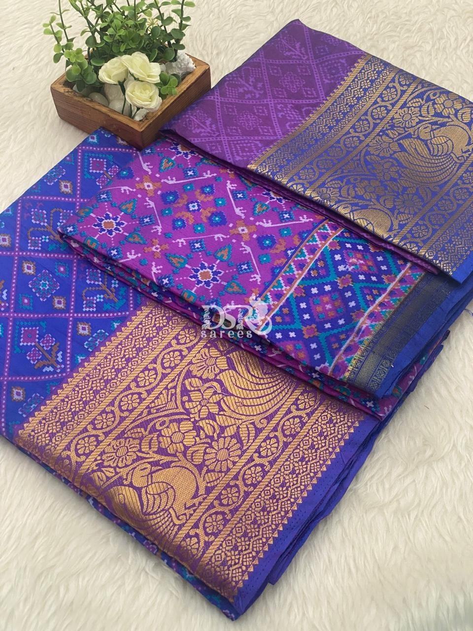 Patola Silk Half Saree