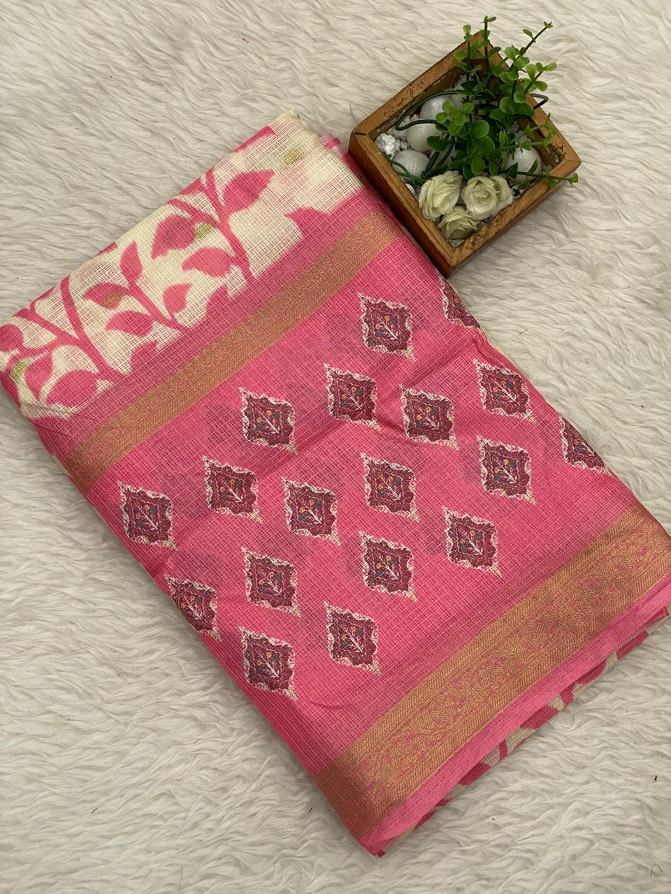 Kota Net Cotton Saree