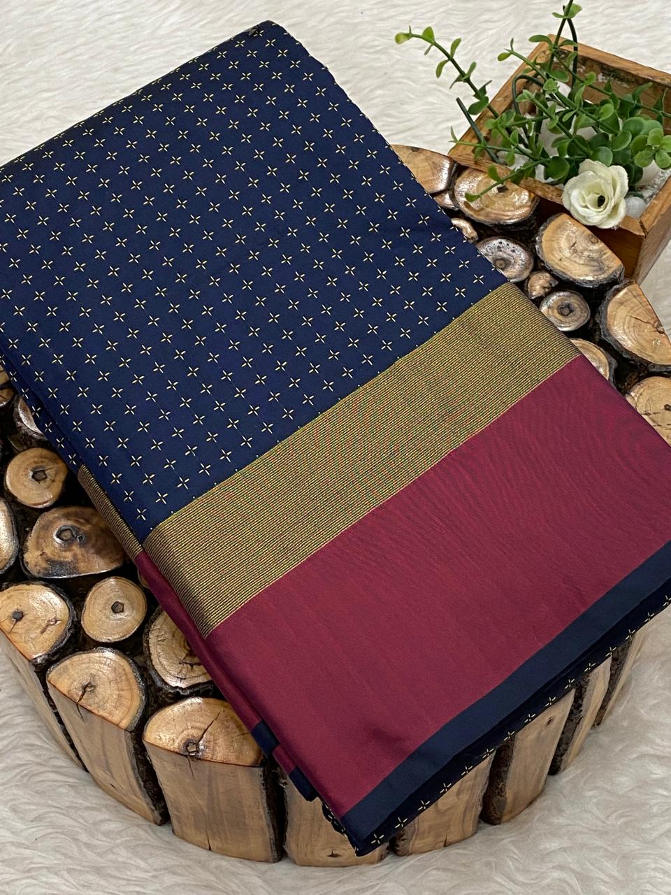Arani Pooja Dots Saree