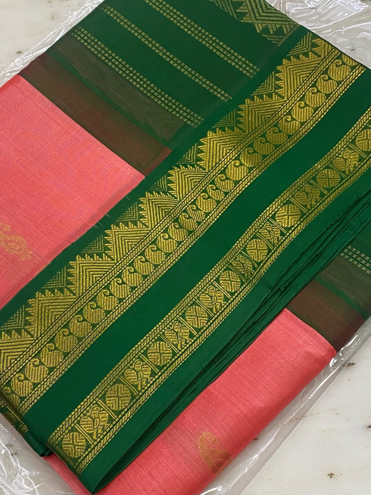 Korvai Silk Cotton Saree