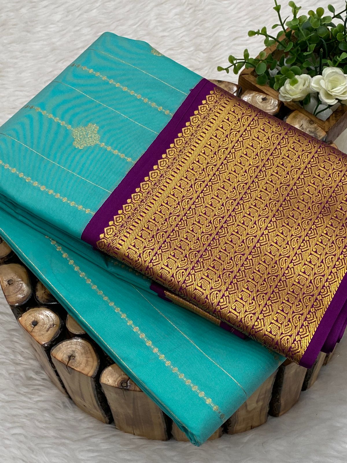 Premium Kanchi Korvai Border Saree-vol1