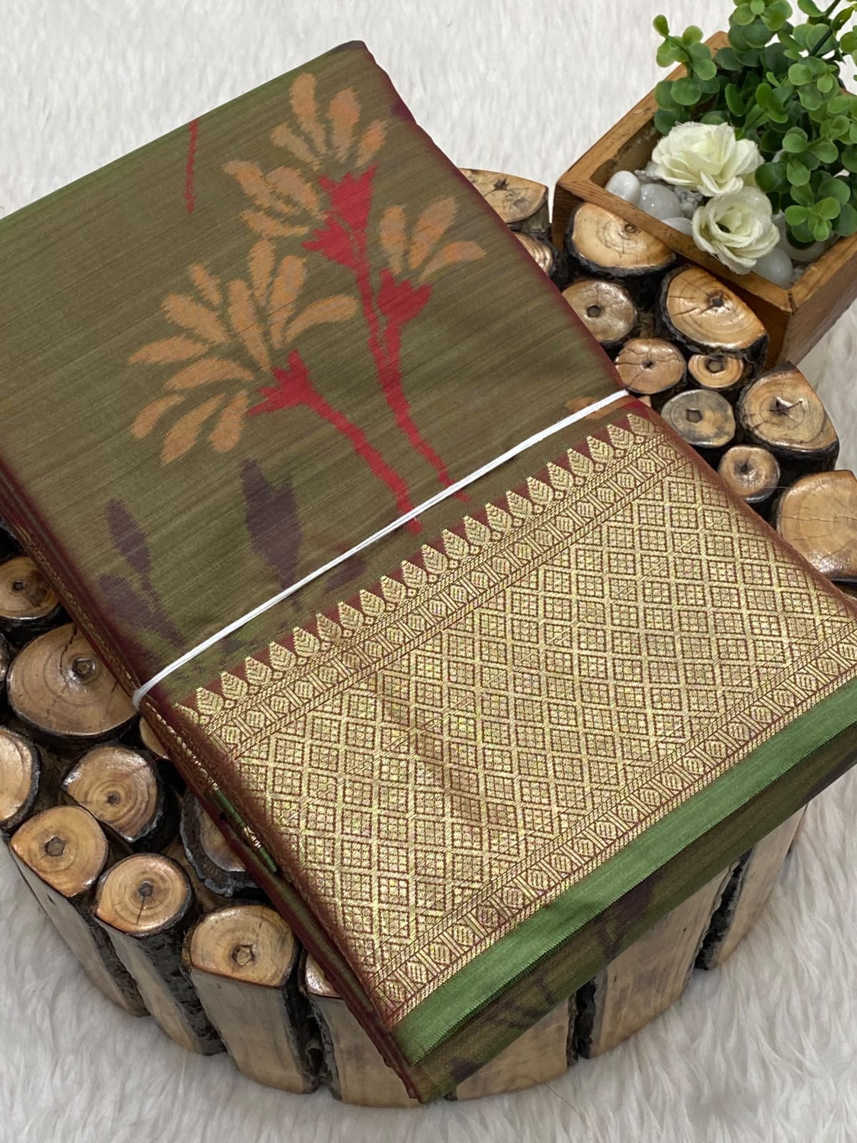 Bridal Printed Silk Sarees