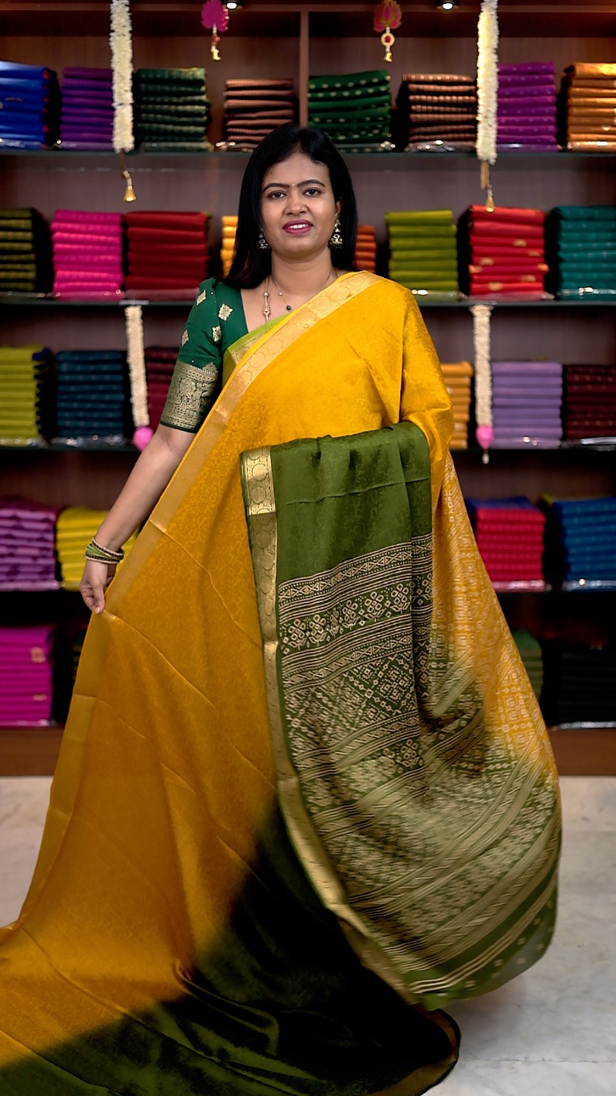 Viscose Chiffon Sarees - vol1