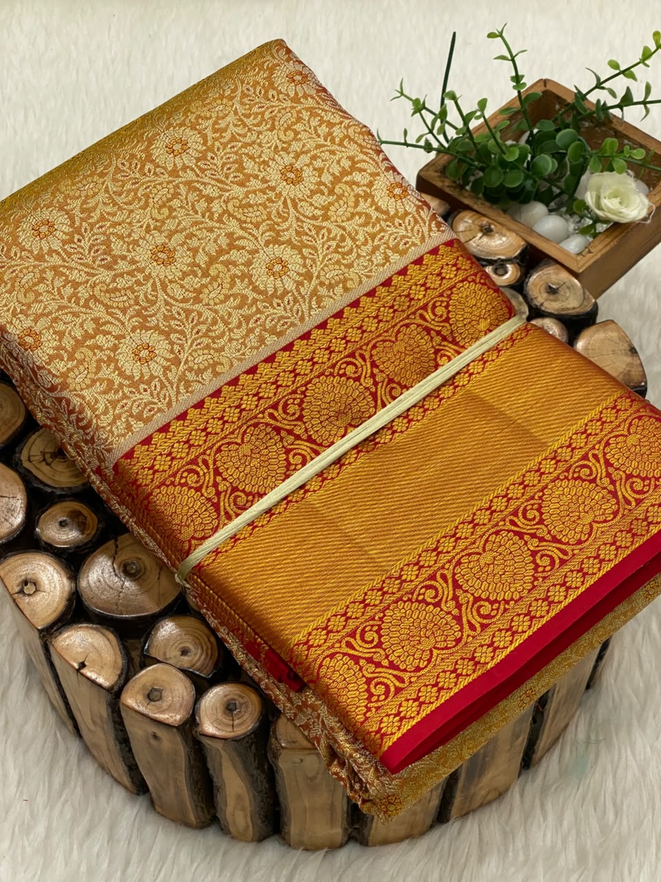 Swayamwara Tissue Bridal Saree