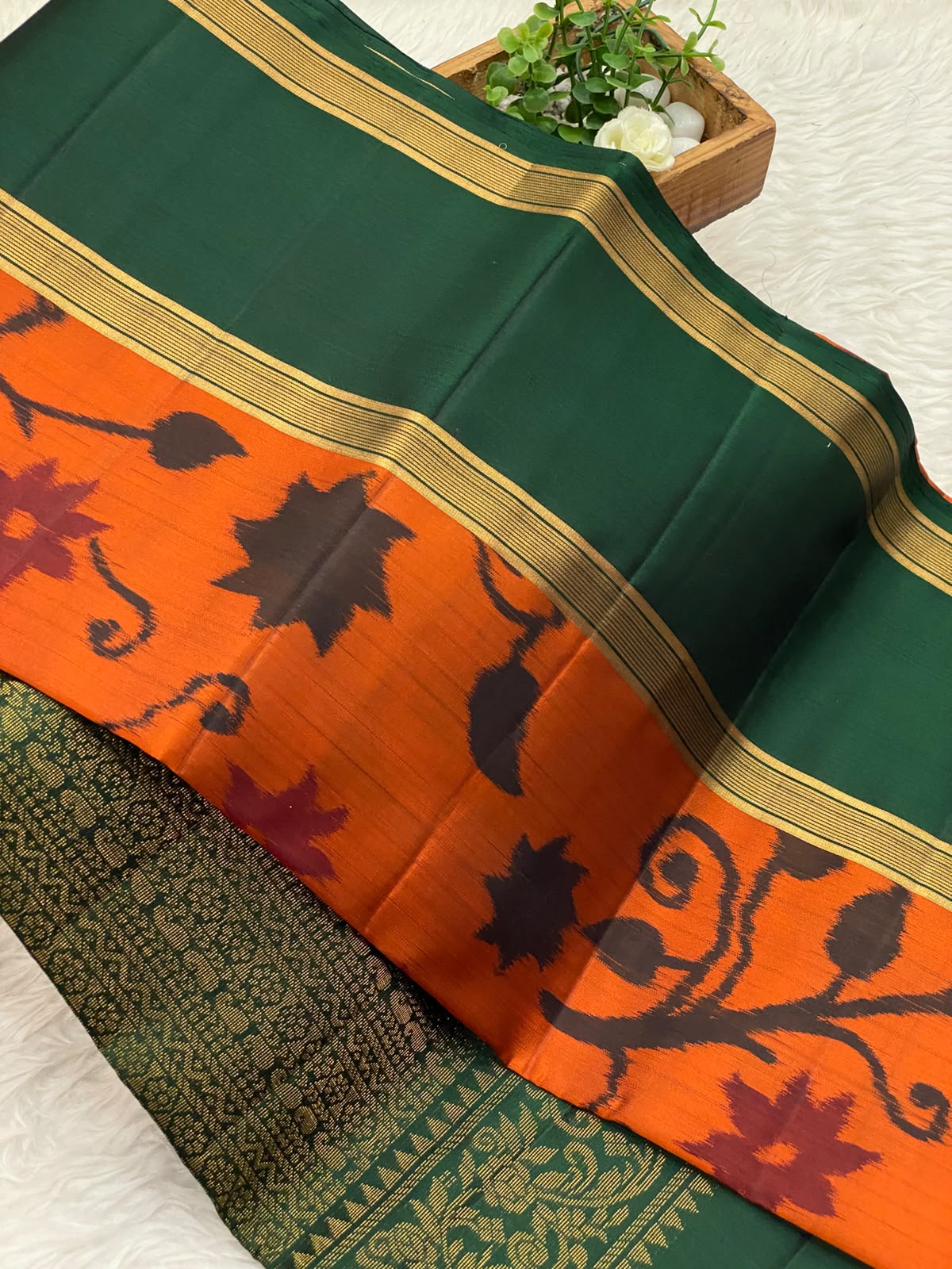 Pure Mix Pochampally Saree