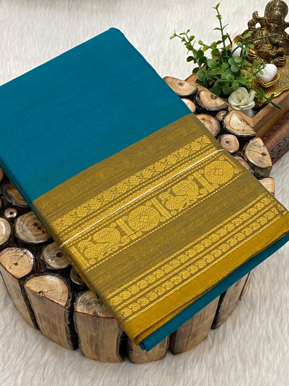 Chettinadu Cotton Sarees W/B