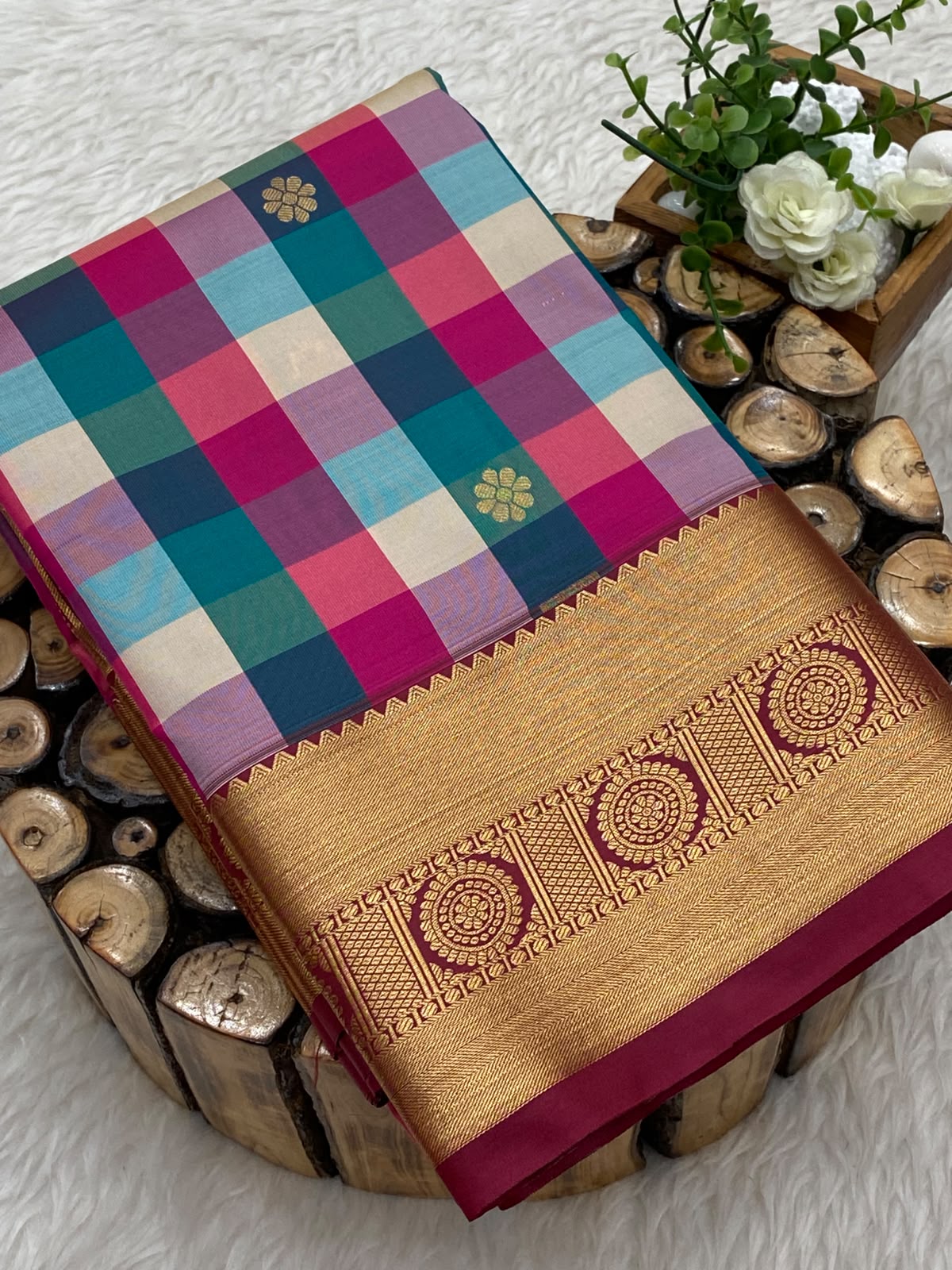 Paalum Pazhamum Bridal Saree