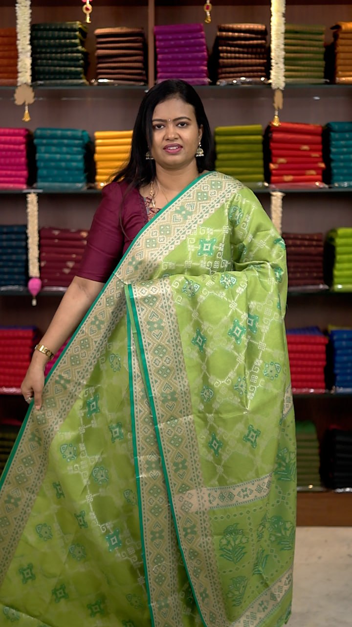 Raw Silk Patola Sarees