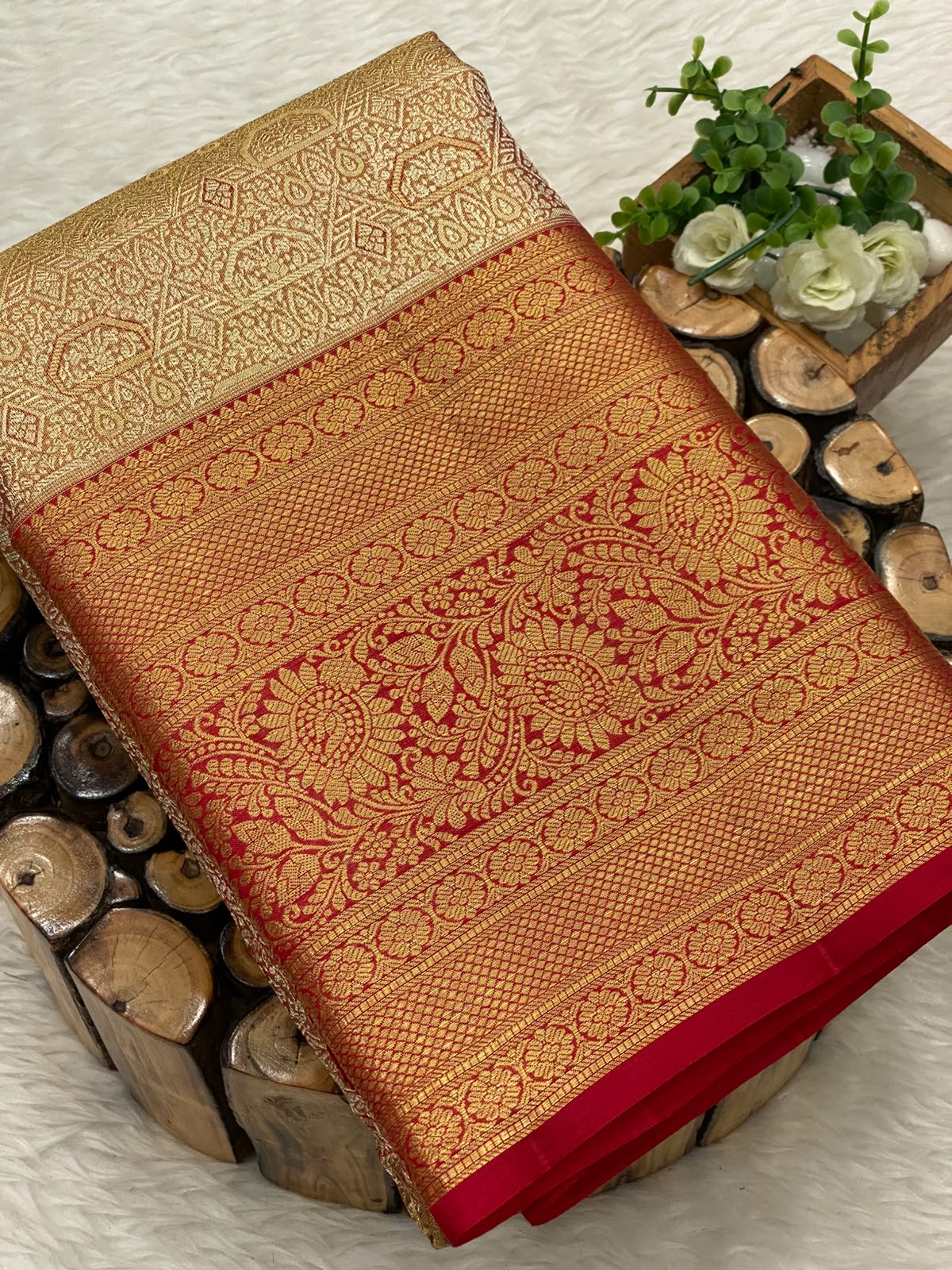 Swayamwara Tissue Bridal Saree