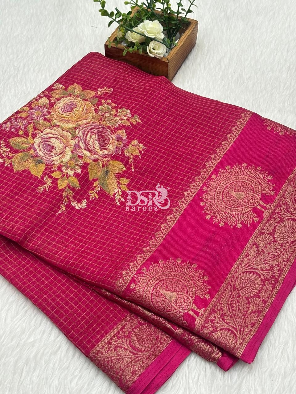 Viscose Dola Sarees - vol1